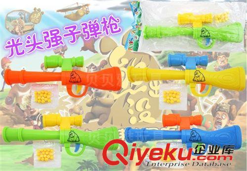其他益智產品 熊出沒玩具批發 光頭強彈射槍18.5CM  獵槍 玩具槍 5613