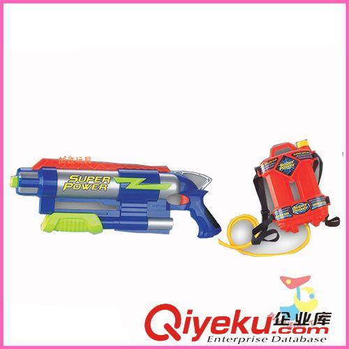 新奇特及夏天玩具 打氣壓力水槍帶背包（噴漆）2000ML容量沙灘戲水玩具塑膠玩具水槍原始圖片2