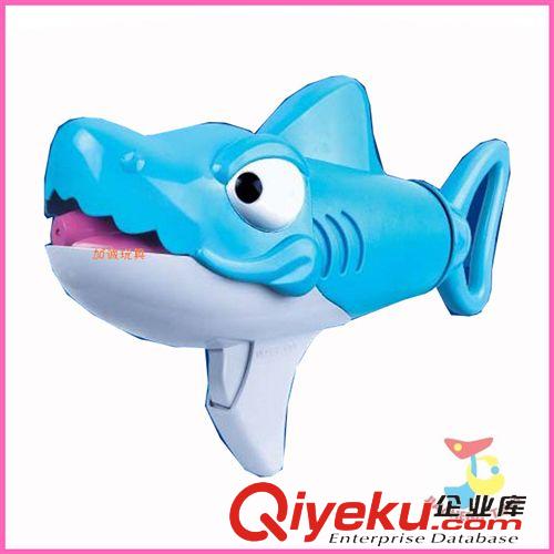 新奇特及夏天玩具 鯊魚打氣水槍（噴漆）500ML 玩具水槍 打氣水槍 氣壓水槍廠家批發(fā)原始圖片2
