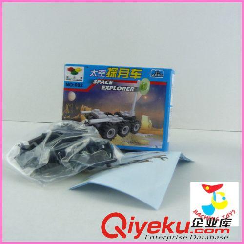 JC積木拼裝系列 拼裝積木建筑小顆粒探月車工程車jy直升機積木六款模型禮品批發原始圖片3