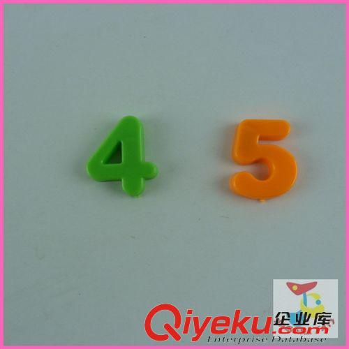 JC積木拼裝系列 2公分?jǐn)?shù)字帶磁配可寫(xiě)板 2CM阿拉伯?dāng)?shù)字冰箱磁性貼 黑線筆文具原始圖片3
