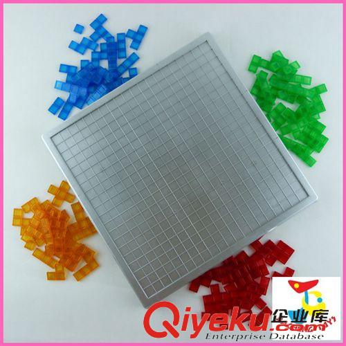 自產桌游系列 桌游角斗士棋 4人版 （Blokus）方塊游戲 方格游戲 俄羅斯拼盤原始圖片2