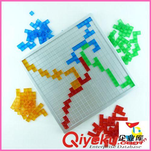 自產桌游系列 桌游角斗士棋 4人版 （Blokus）方塊游戲 方格游戲 俄羅斯拼盤原始圖片3