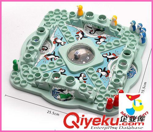 自產(chǎn)桌游系列 企鵝競(jìng)賽 企鵝飛行棋跳棋親子互動(dòng) 益智動(dòng)腦玩具桌面多人游戲