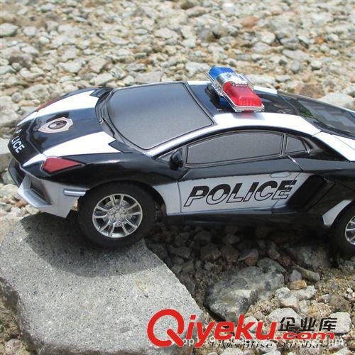 2015新品 寶馬i8遙控警車蘭博基尼仿真遙控車1：28兒童玩具可充電混批原始圖片2