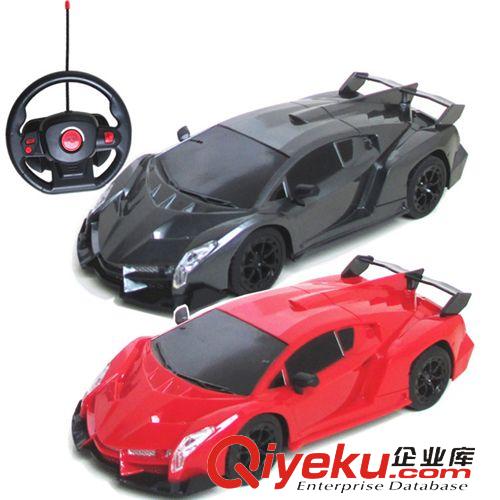 2015新品 無線蘭博基尼毒藥遙控車四通1：24帶燈光批發(fā)模型玩具車