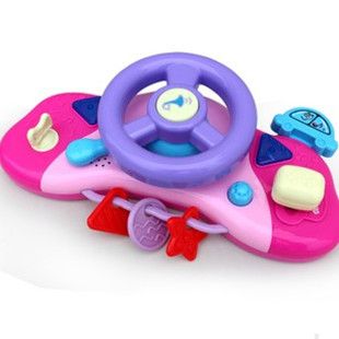 凱馳品牌玩具 zp凱馳音樂玩具兒童幼兒卡通駕駛臺(tái)寶寶早教益智仿真駕駛室新品