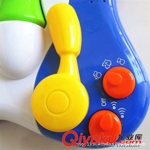 凱馳品牌玩具 zp凱馳音樂玩具兒童吉他電子吉他帶燈光音樂可彈奏的玩具小吉它