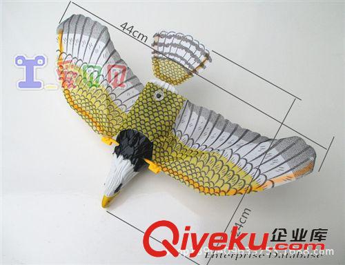 智能玩具 批發(fā)電動飛鷹電動飛鳥電動老鷹玩具吊線飛鷹眼睛會亮有鷹聲逼真原始圖片2
