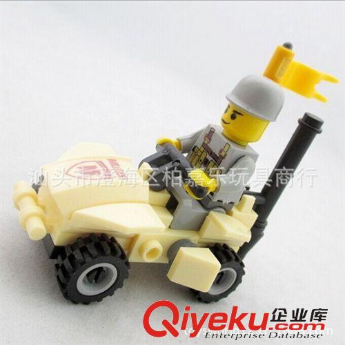 2014年10月新產(chǎn)品 3C認(rèn)證產(chǎn)品啟蒙開智 拼插裝益智積木 城市建筑 工程鉆孔車8047原始圖片2