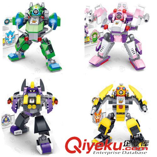 星鉆積木 {zx1}款 星鉆積木益智玩具賽爾號(hào)賽變形80233-80236賽爾號(hào){zj2}機(jī)甲原始圖片2