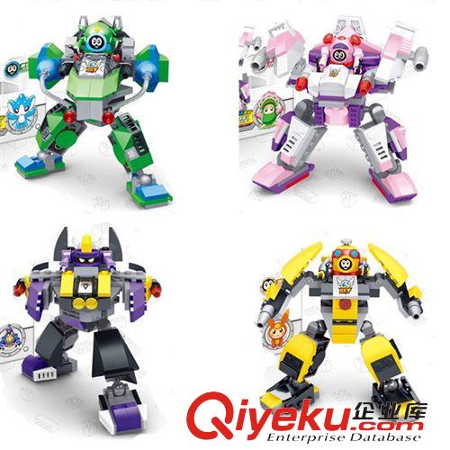 星鉆積木 {zx1}款 星鉆積木80225-8賽爾號(hào)積木 兒童益智拼裝玩具 積木玩具