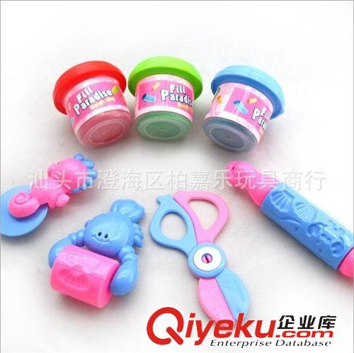 彩泥積木 超輕E82粘土橡皮泥3d彩泥玩具太空粘土4色套裝zp六一兒童節(jié)禮物