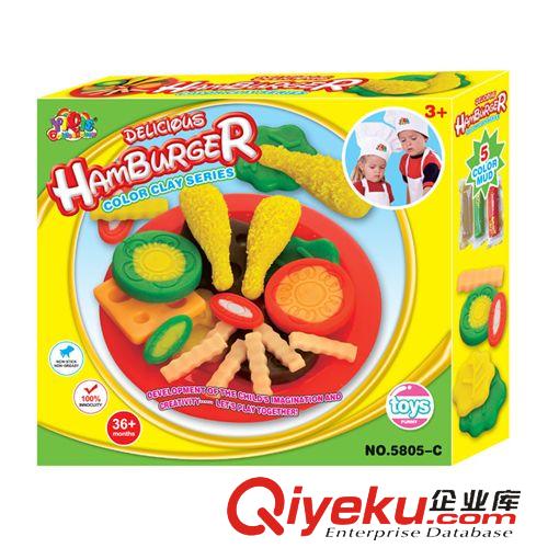 彩泥　橡皮泥玩具 廠家直銷(xiāo)3D彩泥模具工具套裝兒童益智玩具原始圖片2