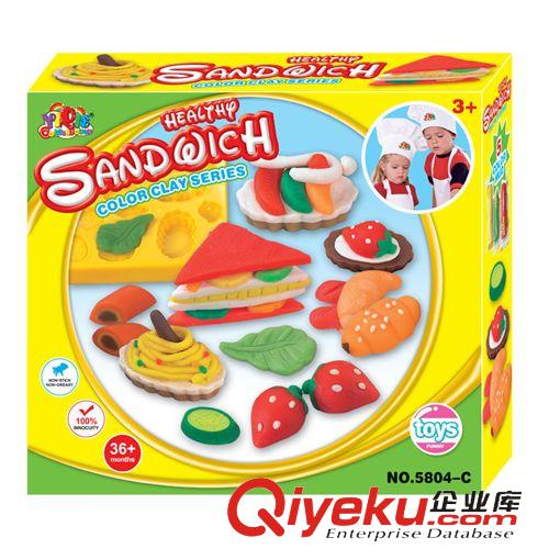 彩泥　橡皮泥玩具 廠家直銷(xiāo)3D彩泥模具工具套裝兒童益智玩具