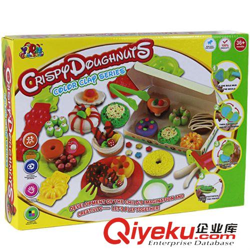 彩泥　橡皮泥玩具 糕點(diǎn)彩泥 大號(hào)3d彩泥橡皮泥模具工具套裝 兒童DIY益智廠家批發(fā)原始圖片2