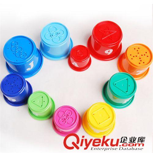 嬰幼兒玩具 0-2歲益智zp迪孚N86七彩疊疊樂疊疊杯/嬰兒 寶寶啟蒙玩具原始圖片2