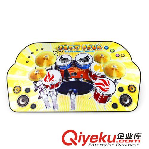 早教玩具 {zx1}款 歡樂(lè)節(jié)奏鼓多功能爵士鼓 觸摸觸屏樂(lè)器 兒童早教音樂(lè)玩具原始圖片3