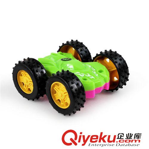 慣性 回力玩具 兒童玩具 雙面越野慣性翻滾車  慣性玩具原始圖片2