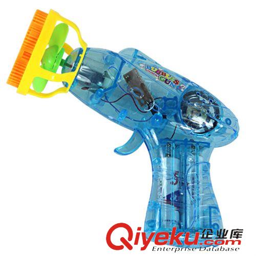 玩具槍 兒童音樂電動透明閃光彩色泡泡槍 吹泡泡搶玩具批發(fā)原始圖片2