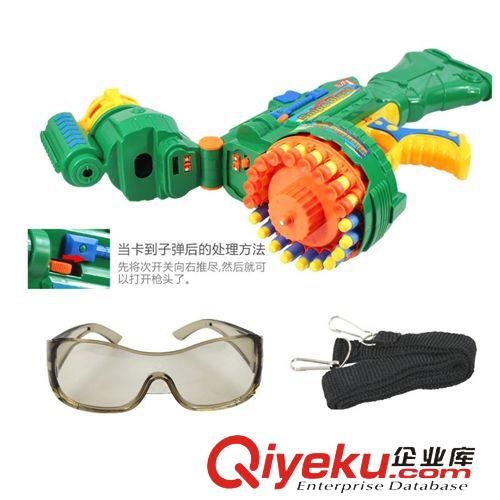 玩具槍 仿真電動20連發(fā)軟彈槍原始圖片3