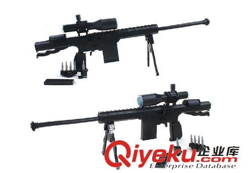 奧斯尼積木 zp奧斯尼 拼裝兒童積木玩具 超級(jí)軍備系列-狙擊槍M107