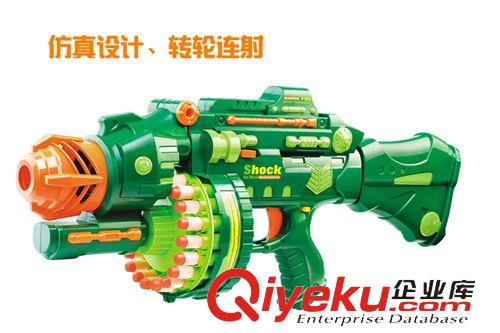 澤聰軟彈槍 澤聰（樂源） 7002超大電動(dòng)軟彈槍20連發(fā)輪機(jī)式狙擊玩具 軍事模型