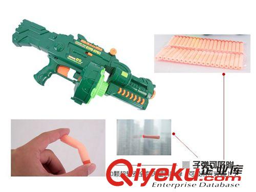 澤聰軟彈槍 澤聰（樂(lè)源） 超大EVA兒童電動(dòng)軟彈玩具槍7001  軍事模型