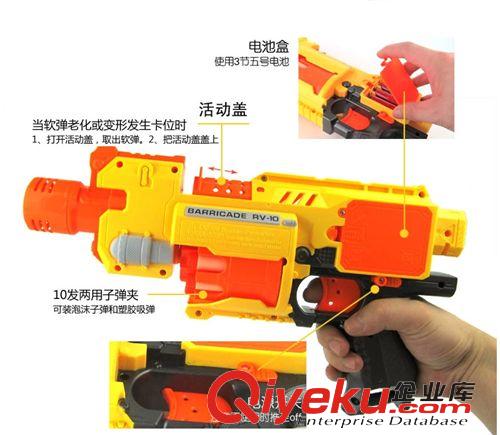 澤聰軟彈槍 澤聰（樂源）7004電動(dòng)軟彈兒童玩具槍 軍事裝備 CS仿真對(duì)戰(zhàn)機(jī)械槍