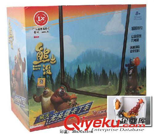 龍祥遙控特技系列 zp龍祥 熊出沒無線遙控系列—熊出沒光頭強(qiáng)卡丁車568DB