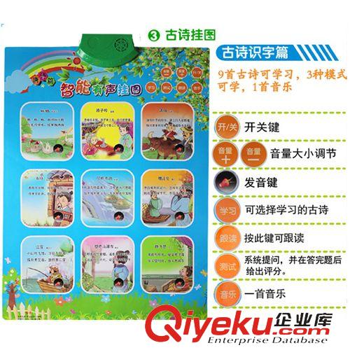 早教機/故事機 兒童有聲掛圖 早教知識語音掛圖 嬰幼兒童電子發聲掛圖教具混批原始圖片3
