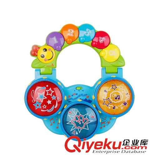 益智早教樂器電動 嬰幼兒手拍鼓 兒童玩具打地鼠音樂玩具 嬰兒玩具寶寶拍拍鼓早教原始圖片2
