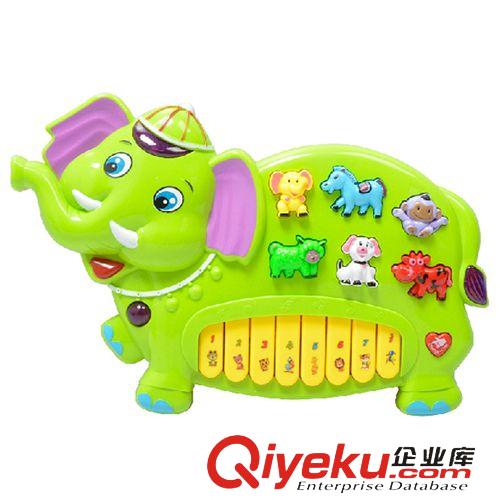 益智早教樂(lè)器電動(dòng) 兒童益智早教 電子琴學(xué)習(xí)機(jī) 大象電子琴 益智玩具琴 卡通音樂(lè)琴原始圖片2