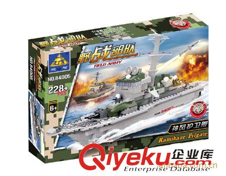 開智 海上戰(zhàn)艦 神風(fēng)護(hù)衛(wèi)艦 84005 熱銷 228片 積木玩具原始圖片2