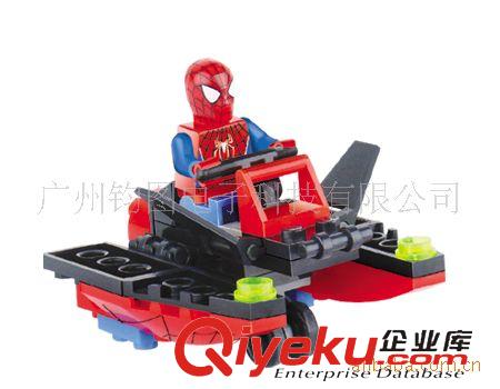 開智 蜘蛛超人-神秘火鳥6005 塑料拼裝小顆粒 兒童積木玩具 批發(fā)代發(fā)原始圖片2