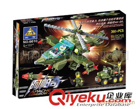 開智 開智6610阿帕奇戰(zhàn)機(jī) 塑料拼裝玩具 兒童積木玩具 拼裝DIY積木批發(fā)原始圖片3