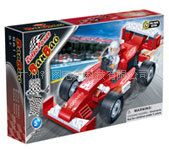 邦寶 8611 邦寶回力車 拼裝積木玩具 兒童禮物批發(fā)