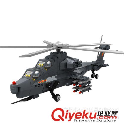 2014新軍事模型飛機(jī) 2014萬格新軍事模型bd送禮gd仿真武直十JX002原始圖片2