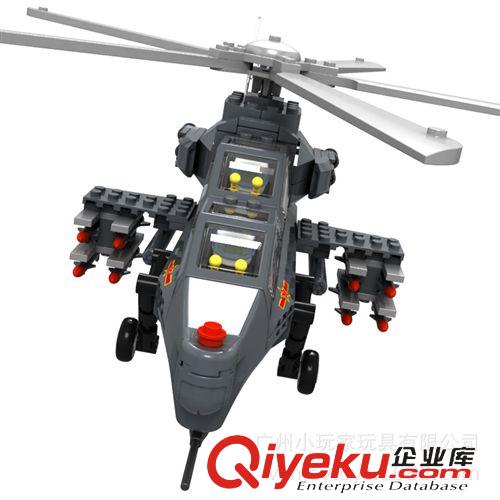 2014新軍事模型飛機(jī) 2014萬格新軍事模型bd送禮gd仿真武直十JX002原始圖片3