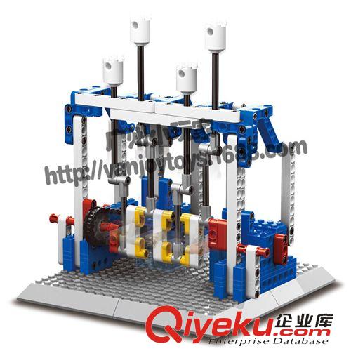 小顆粒套裝積木 萬格 樂博士科技益智教具電子積木多造型電動模型 動力機械 1404原始圖片2