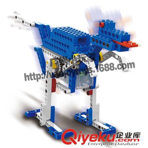 小顆粒套裝積木 萬格 樂博士科技益智教具電子積木多造型電動模型 動力機械 1404原始圖片3
