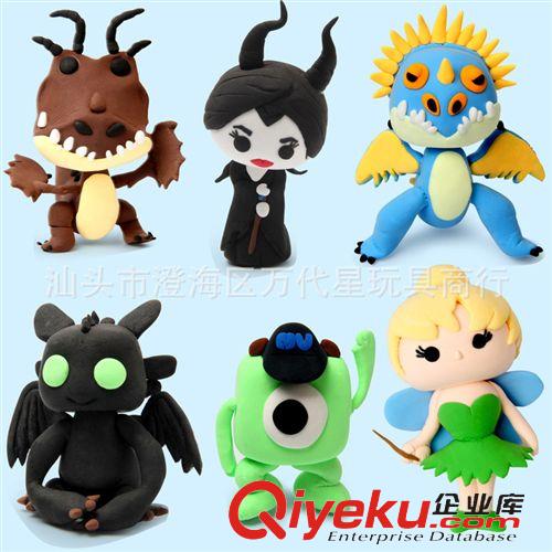 2015年1月新品 超輕粘土3d橡皮泥md太空粘土 訓龍高手 小叮當 美人魚沙龍彩泥原始圖片3