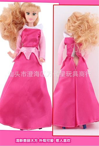 2015年1月新品 12關節歐若拉睡美人芭比公主  沙龍娃娃睡美人公仔 兒童芭比娃娃原始圖片3