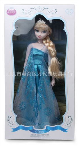 11月新品 限量版 冰雪奇緣芭比娃娃冰雪大冒險 愛莎時尚12關(guān)節(jié)可動娃娃原始圖片3