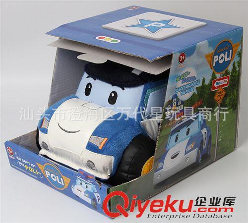 11月新品 公仔毛絨玩具 Q版變形金剛波力珀力玩具 poli毛絨公仔玩偶原始圖片2