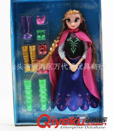 混批專區(qū) 批發(fā)12關(guān)節(jié)芭比娃娃 冰雪皇后芭比娃娃帶鞋子配件 冰雪奇緣大冒險(xiǎn)原始圖片3