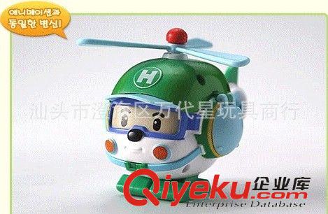 混批專區 Robocar poli 韓國變形車泡麗救護隊交通救援隊車模型原始圖片3