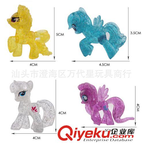 迷你小馬寶莉 廠家直銷 迷你小馬寶莉水晶馬 卡通動漫塑膠手辦玩偶娃娃擺件原始圖片3