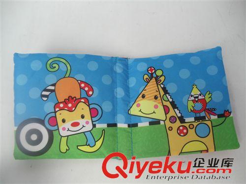 1月新品區(qū) 外貿(mào)響紙圖案布書嬰幼兒益智布書手掌布書原始圖片3