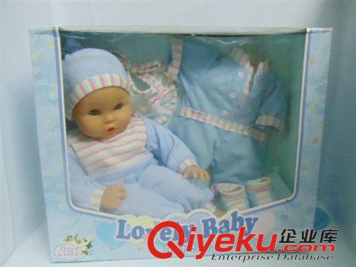 安撫娃娃玩偶  虧本清倉原單彩盒包裝法國(guó)品牌仿真眼睛會(huì)動(dòng)可愛娃娃一箱6盒原始圖片2